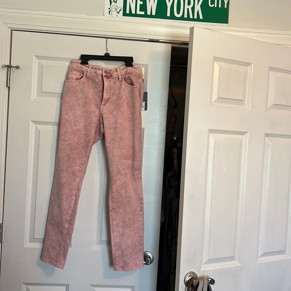 Pink jeans